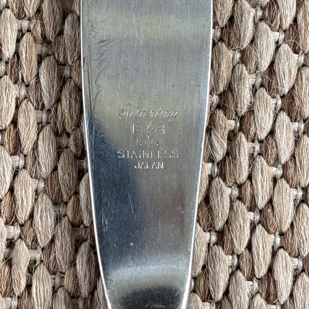 6 Easterling RHINELAND Stainless Japan Dinner Knives
